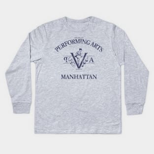 High School of Performing Arts Manhattan NYC Kids Long Sleeve T-Shirt